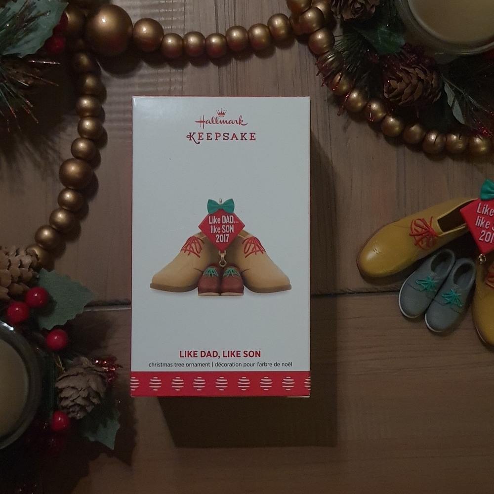 Hallmark Keepsake Ornament LIKE DAD, LIKE SON